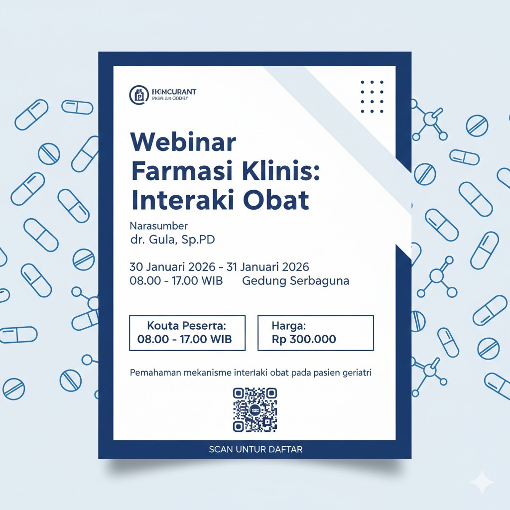Webinar Farmasi Klinis: Interaksi Obat